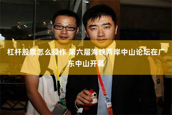 杠杆股票怎么操作 第六届海峡两岸中山论坛在广东中山开幕