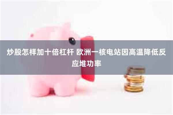 炒股怎样加十倍杠杆 欧洲一核电站因高温降低反应堆功率